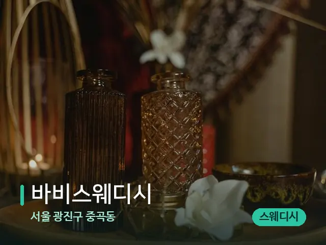 서울 광진구 중곡동 바비스웨디시 — 스파 마사지 베드